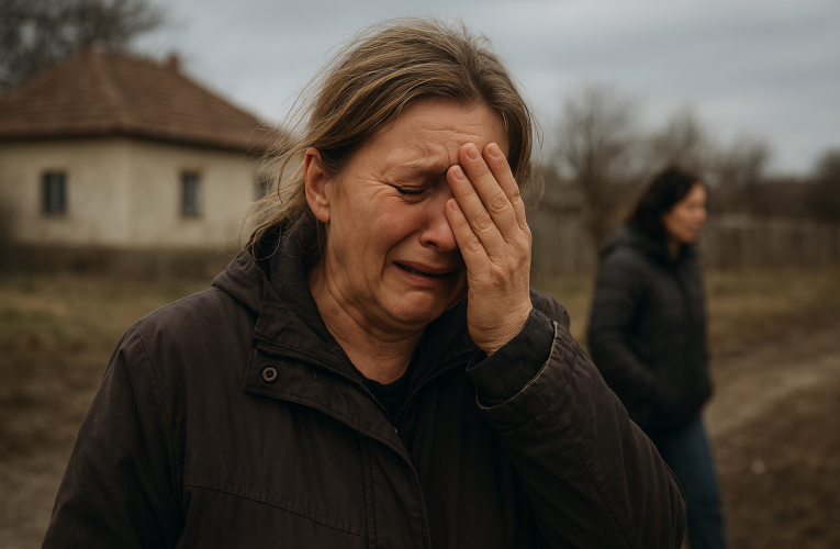 FUGIȚI DIN CALEA PERICOLULUI: Oamenii din Plauru trăiesc cele mai grele ore