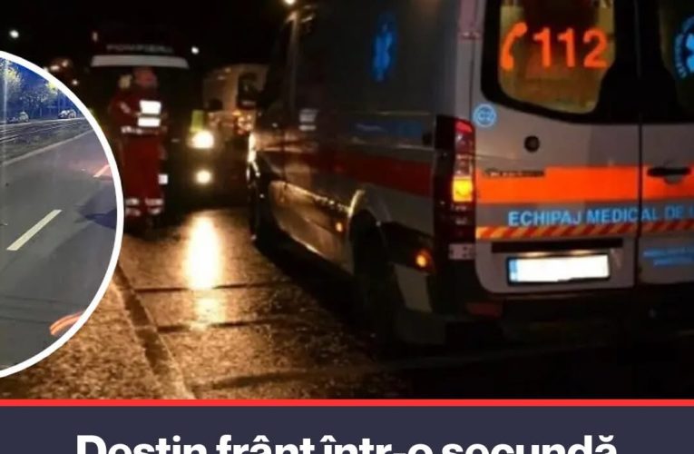 O viață curmată într-o clipă. O femeie a murit pe loc, iar liniștea unei comunități s-a rupt pentru totdeauna